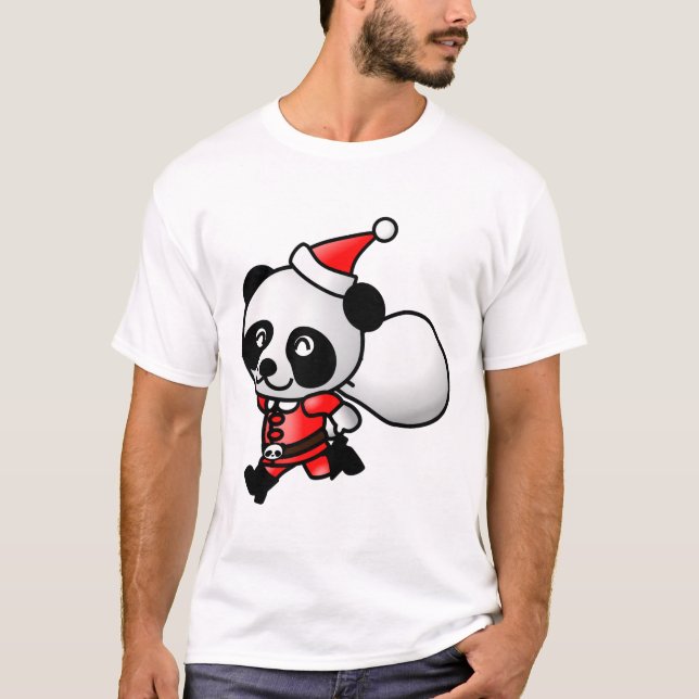 Santa Panda T-Shirt (Front)
