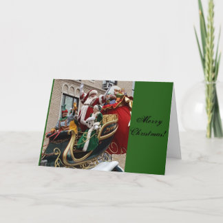 Santa Parade Christmas Card