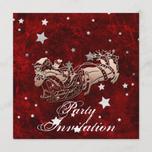 Santa Party Invitation