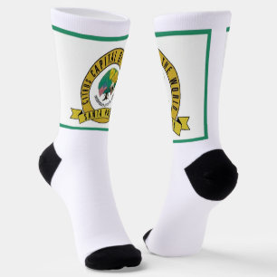 Santa Paula (California) city flag Socks