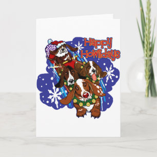 Santa Paws 2008 Holiday Card