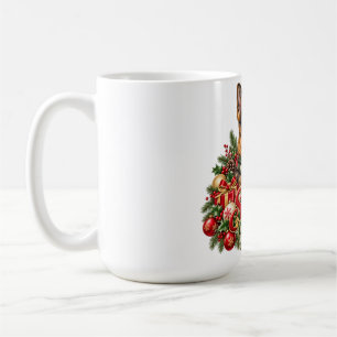 Santa Paws German Shepherd Christmas Mug