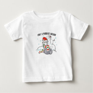 Santa Paws   Have A Purrfect Holiday Baby T-Shirt