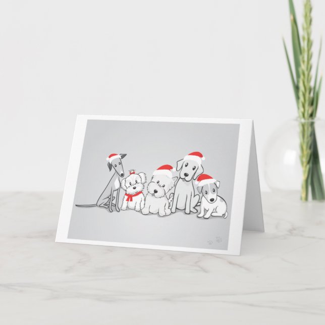 Santa Paws Holiday Card (Front)