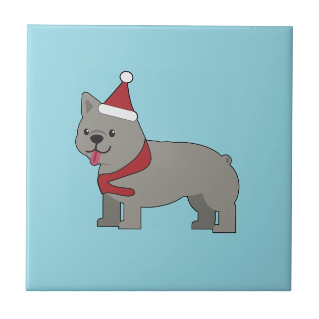 Santa Paws Holiday Tile (Front)