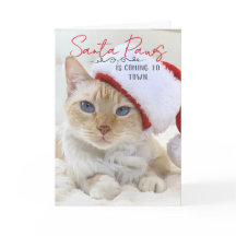 Santa Paws Is Coming To Town Christmas