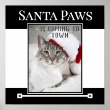 Santa Paws Is Coming To Town Christmas