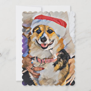 Santa Paws is Coming to Town Invitation