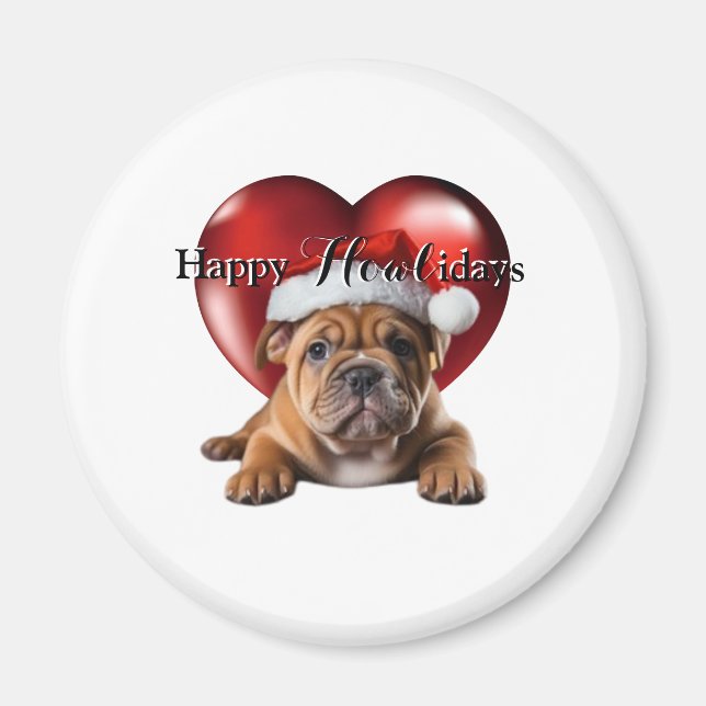 Santa Paws Magnet (Front)