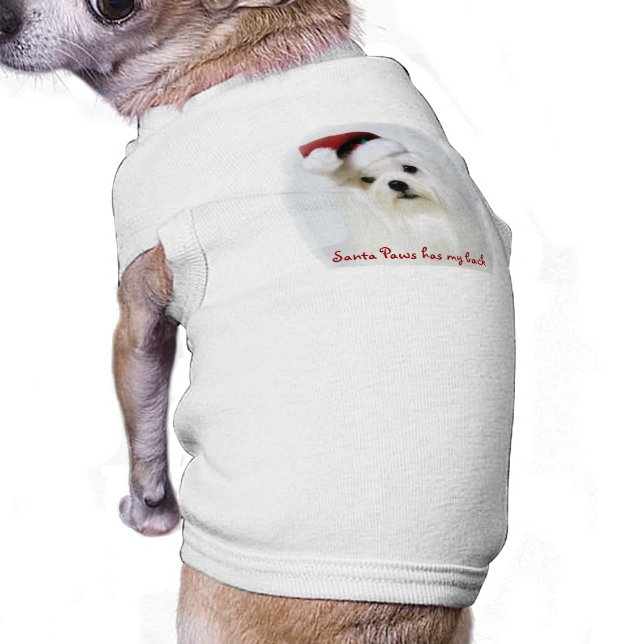 Santa Paws Shirt (Back)