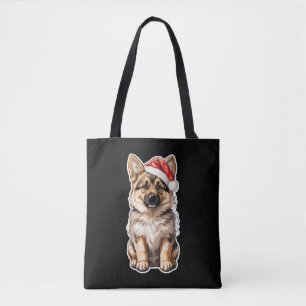 Santa Pawster Tote Bag