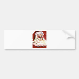 Santa Peace Love Christmas Holiday Destiny Bumper Sticker
