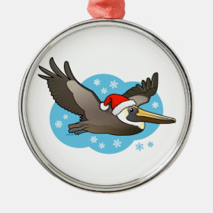 Santa Peli Metal Tree Decoration