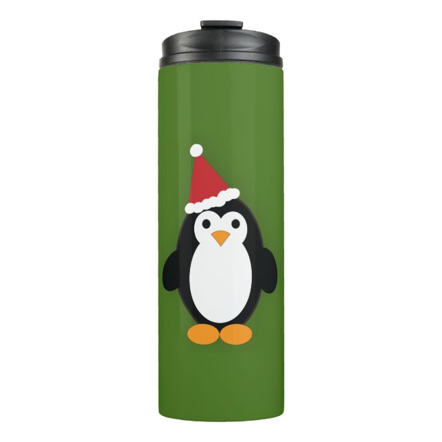 Santa Penguin Thermal Tumbler (Front)