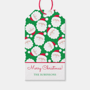 Santa Personalised Gift Tags