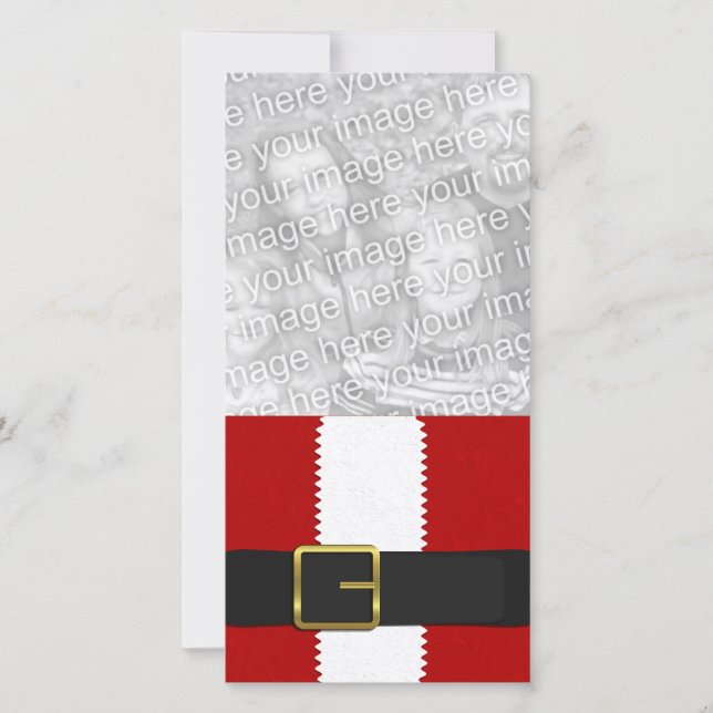 Santa Photo Card (Front)