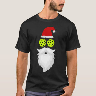 Santa Pickleball - Christmas Pickleball T-Shirt
