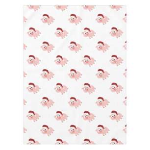 Santa Pig Tablecloth