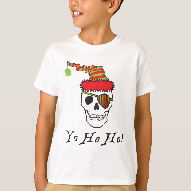 Santa Pirate T-Shirt (Front)