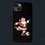Santa Plays Soccer Christmas Sports iPhone 13 Case<br><div class="desc">Santa Plays Soccer Christmas Sports</div>