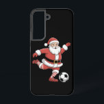 Santa Plays Soccer Christmas Sports Samsung Galaxy Case<br><div class="desc">Santa Plays Soccer Christmas Sports</div>