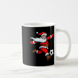 Santa Plays Soccer Christmas Srts Women Men Kids L Coffee Mug