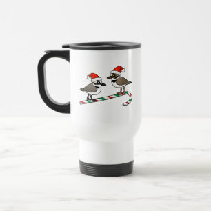 Santa Plovers Travel Mug