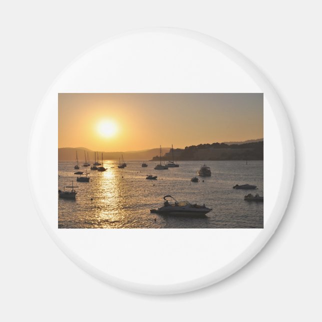Santa ponsa sunset magnet (Front)