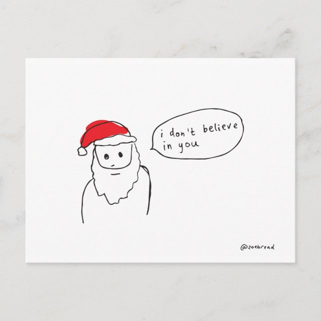 santa postcard (Front)