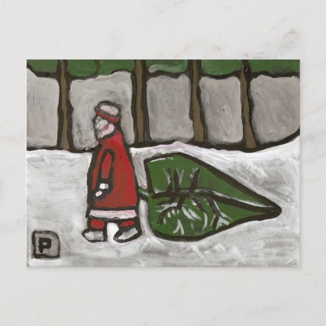 Santa postcard (Front)