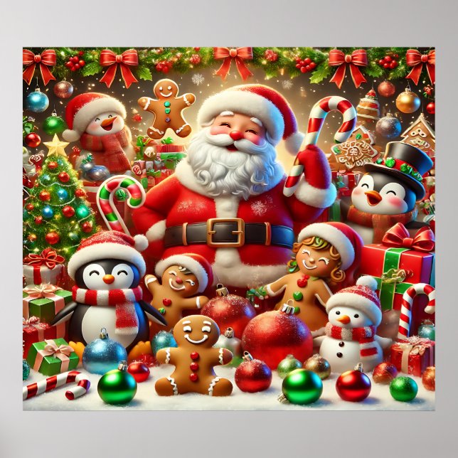 Santa Poster (Front)