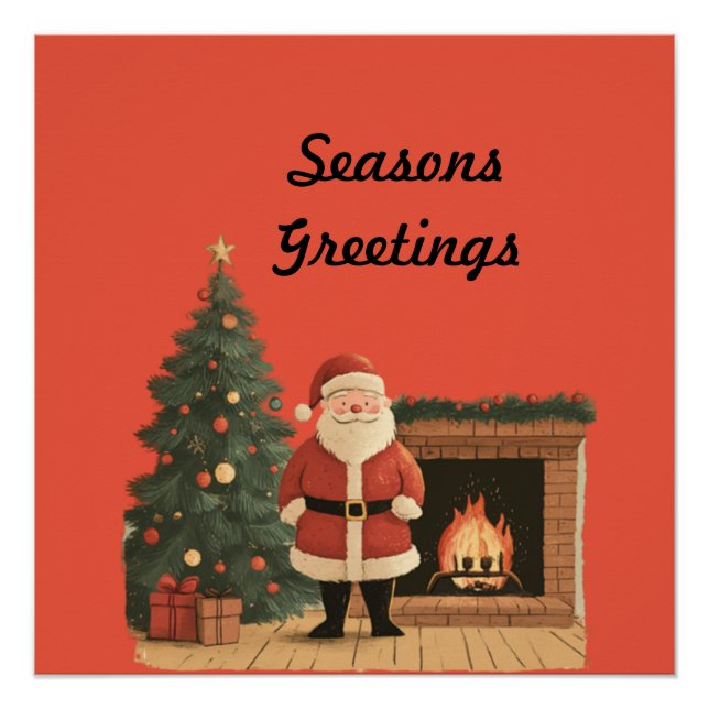 Santa Poster (Front)