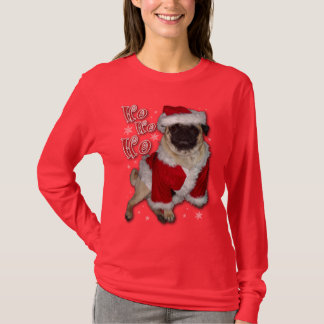 Santa Pug Dark T-Shirt