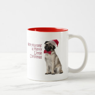 Santa Pug Mug