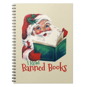 Santa Reads Banned Books