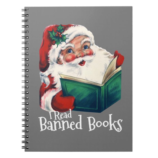 Santa Reads Banned Books (Front)