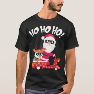 Santa Reindeer Christmas Ride T-Shirt
