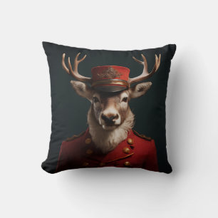 Santa Reindeer Cushion