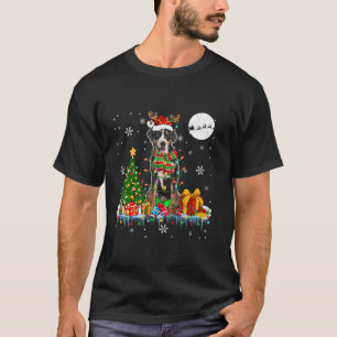 Santa Reindeer Greater Swiss Mountain Xmas Tree Do T-Shirt