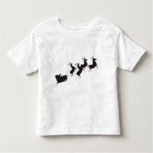 Santa * Reindeer Toddler T-shirt