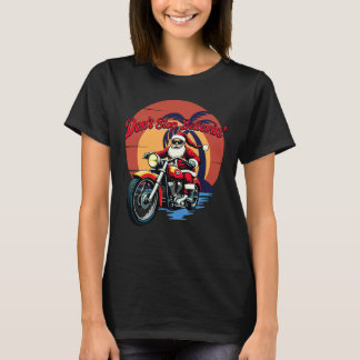 Santa Rides into Christmas T. Shirt