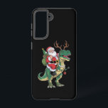 Santa Riding Dinosaur T-Rex Christmas Xmas Squad Samsung Galaxy Case<br><div class="desc">Santa Riding Dinosaur T-Rex Christmas Xmas Squad</div>