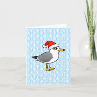 Santa Ring-billed Gull