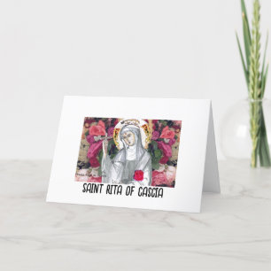 Santa Rita de Cascia Holiday Card