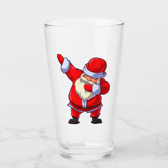 Santa Rock  Glass (Front)