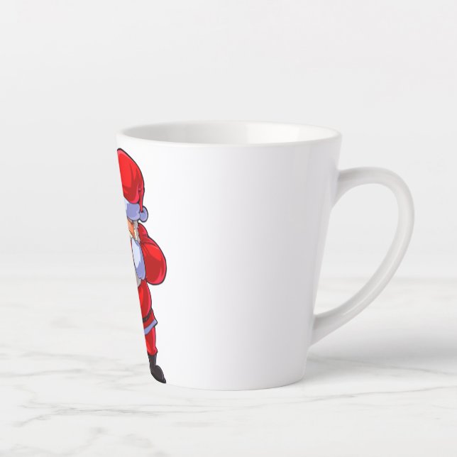 Santa Rock  Latte Mug (Right)