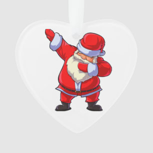 Santa Rock Ornament