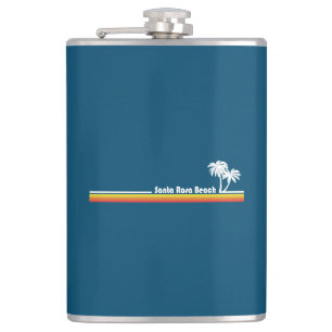 Santa Rosa Beach Florida Hip Flask