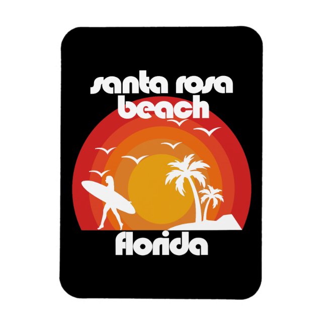 Santa Rosa Beach,Florida Magnet (Vertical)