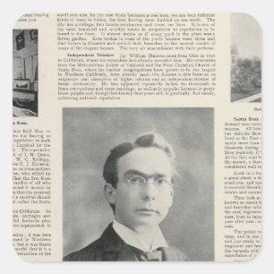 Santa Rosa, California 3 Square Sticker